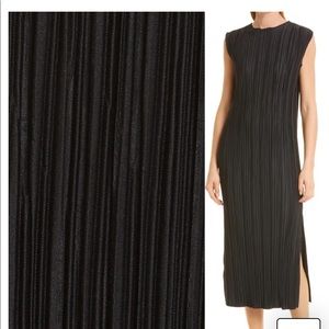 Anine Bing - NWT Melanie Plissé Midi Dress (black)